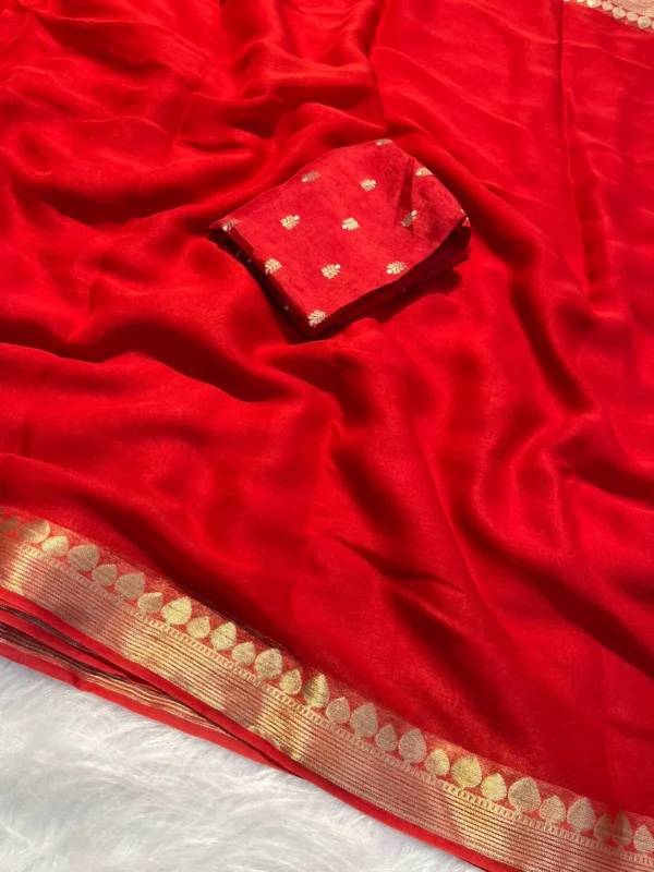 Viscose Georgette Saree