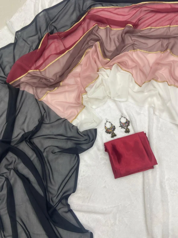 Simple Georgette Saree