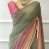 Simple Georgette Saree