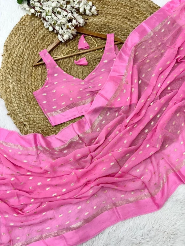 Pink Saree