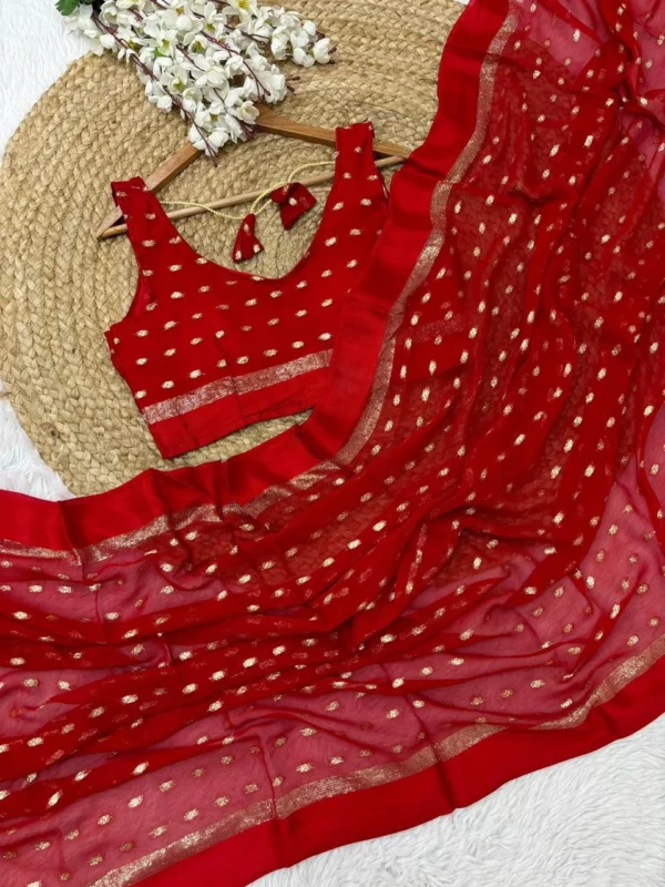 Red Saree