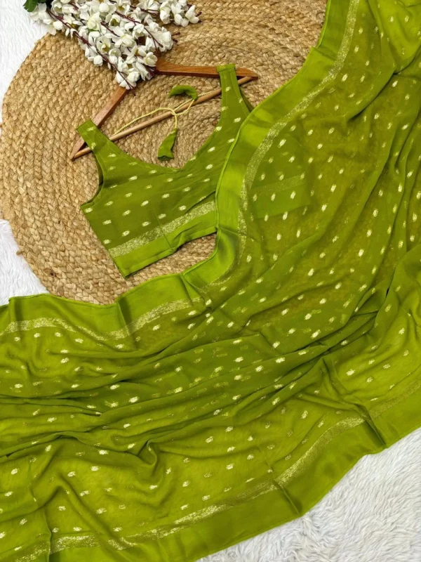 Mehendi Saree