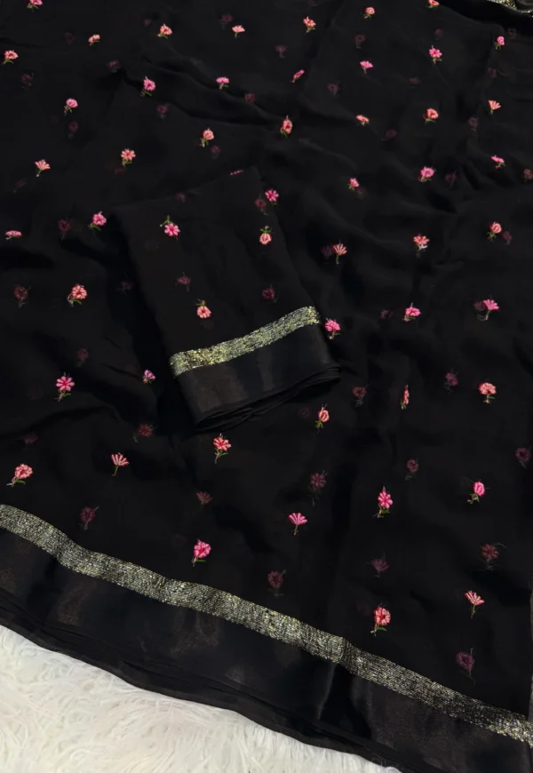 Black Saree