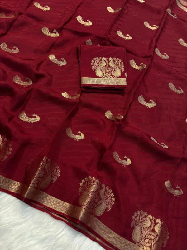 Soft Viscose Khadi Silk Saree