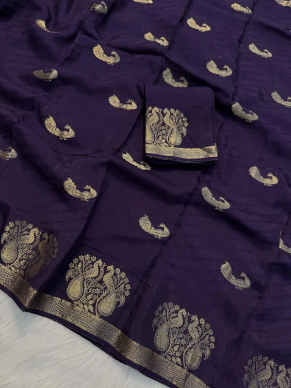 Soft Viscose Khadi Silk Saree