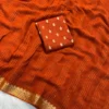 Orange Saree