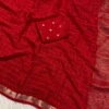 Red color saree