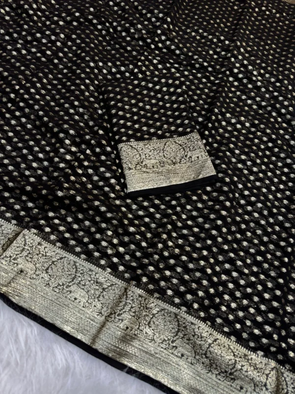 Viscose Georgette Saree