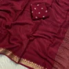 Cheery maroon Saree