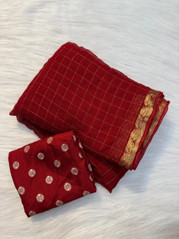 Viscose Georgette Saree