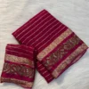 Viscose Georgette Saree