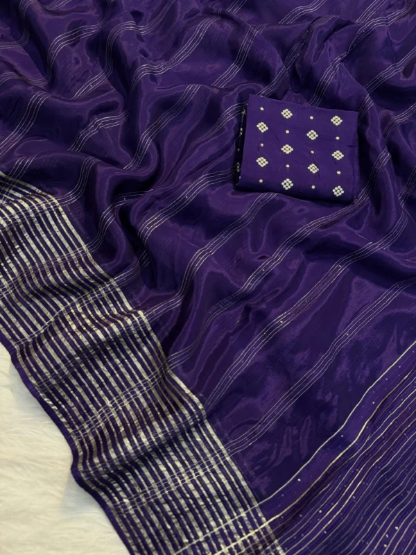 Crepe Silk Saree