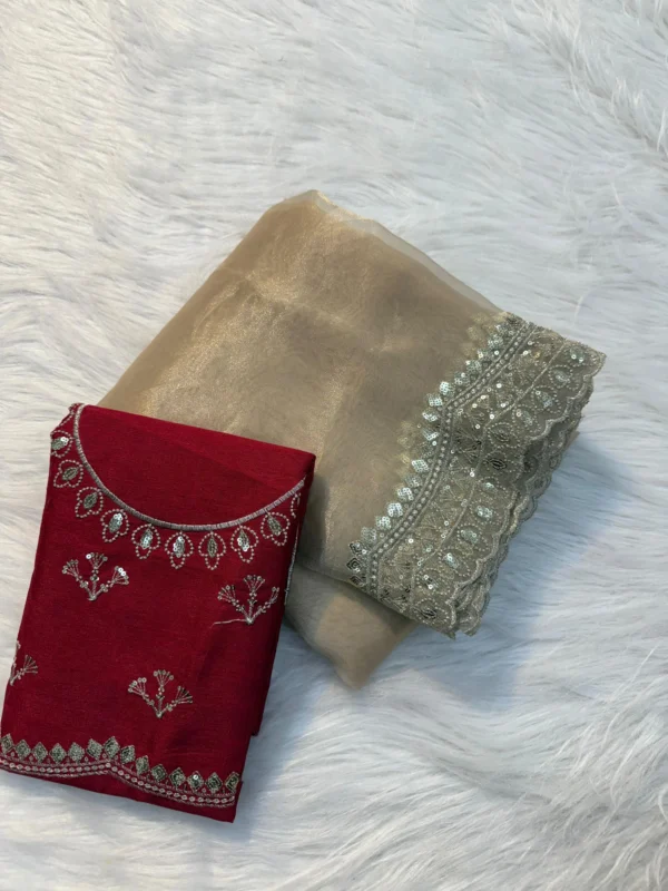 Organza Saree
