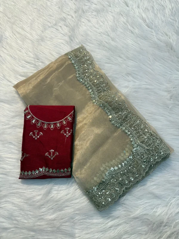 Organza Saree