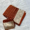 Viscose Gorgette Saree