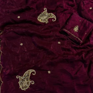 Satin Fandy Crush Saree