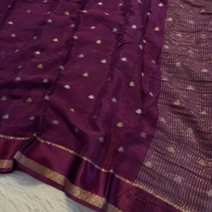 Viscose Chinon Saree