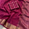 Mysore Crepe Viscose Saree