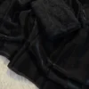 Satin Black Saree
