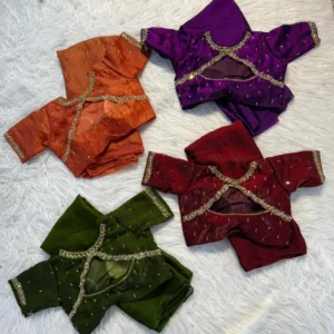 Satin Space Silk Saree