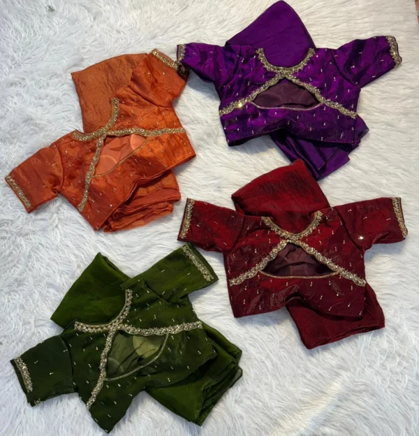 Satin Space Silk Saree