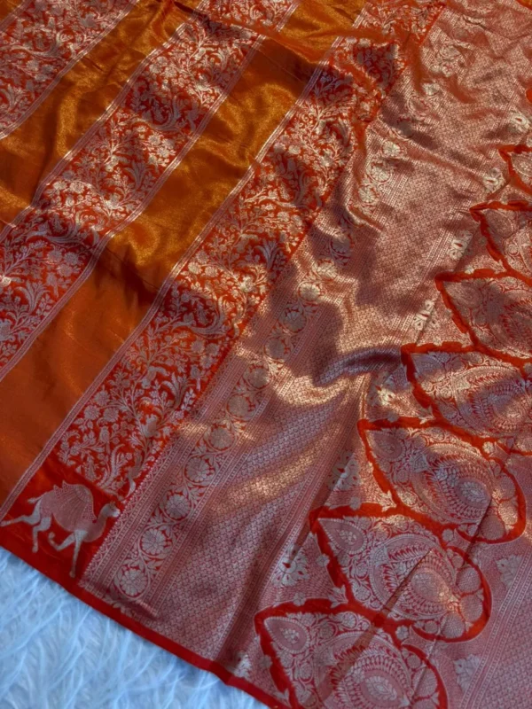 Banarasi Tissue Zari Silk Saree
