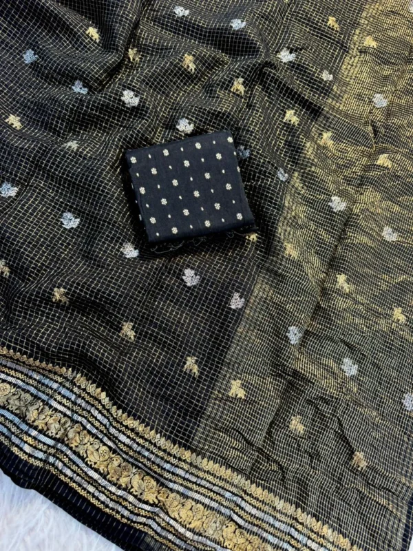 Viscose Chinon Saree