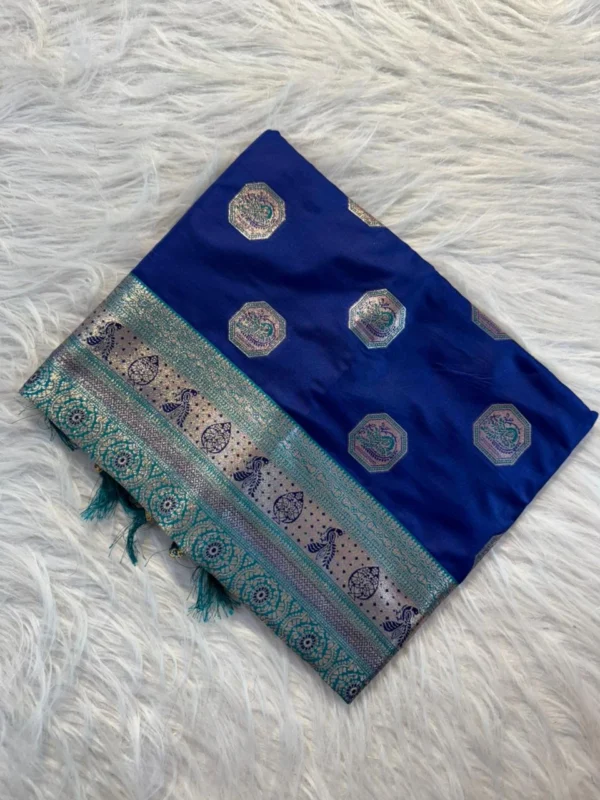 Kanchipuram Soft Silk Banarasi Saree