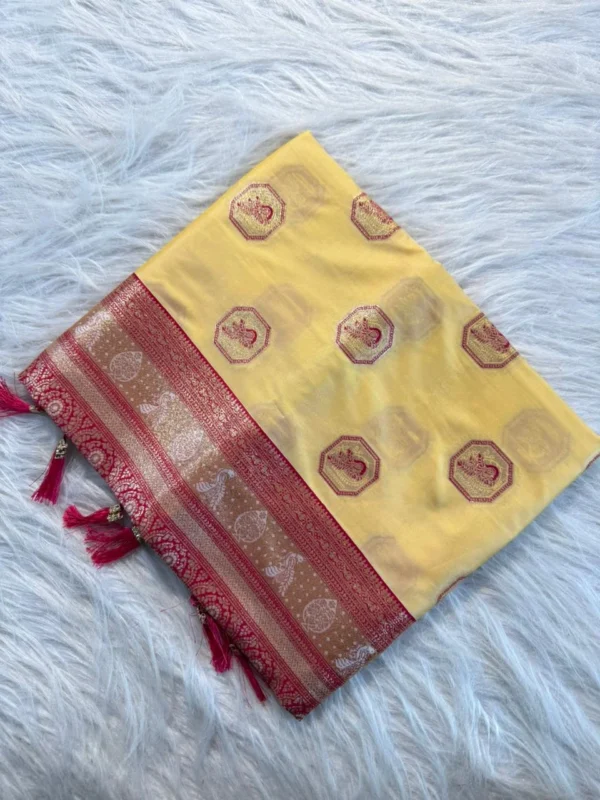 Kanchipuram Soft Silk Banarasi Saree