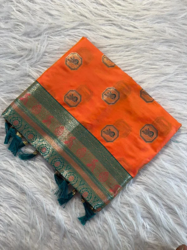 Kanchipuram Soft Silk Banarasi Saree