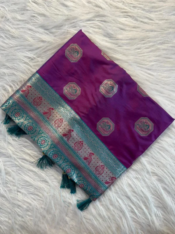 Kanchipuram Soft Silk Banarasi Saree