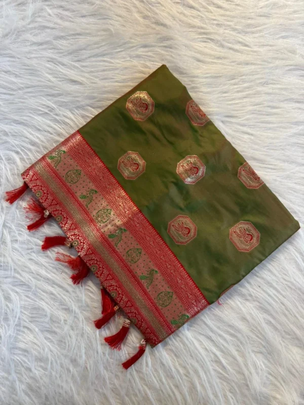 Kanchipuram Soft Silk Banarasi Saree