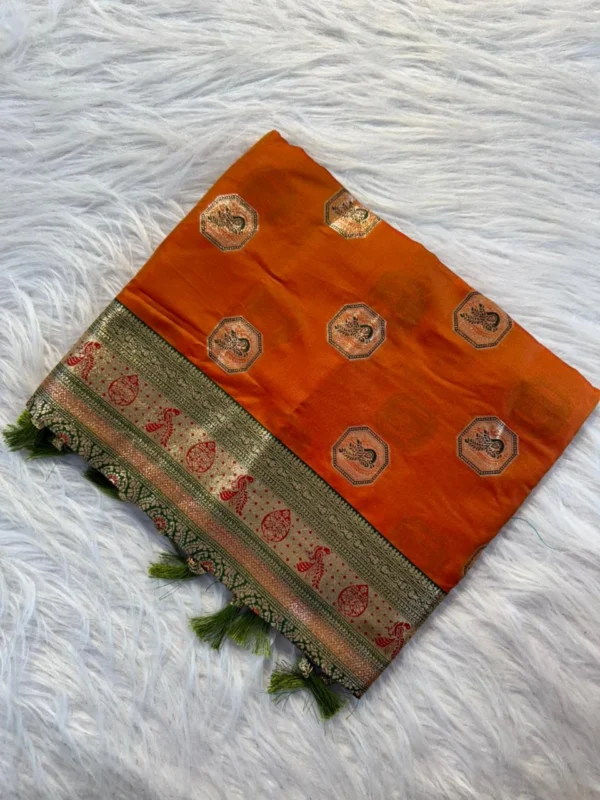 Kanchipuram Soft Silk Banarasi Saree