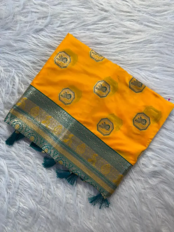 Kanchipuram Soft Silk Banarasi Saree