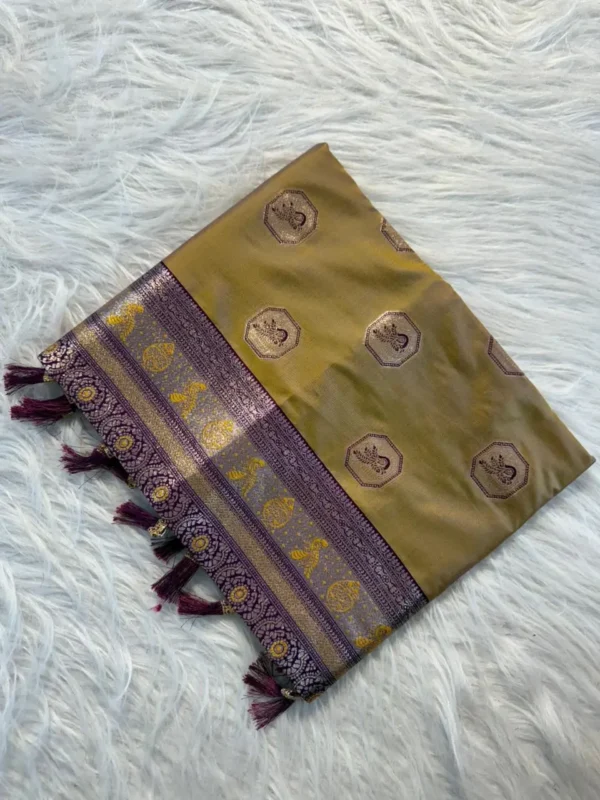 Kanchipuram Soft Silk Banarasi Saree