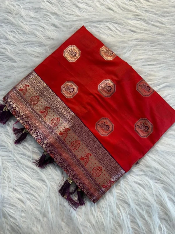 Kanchipuram Soft Silk Banarasi Saree