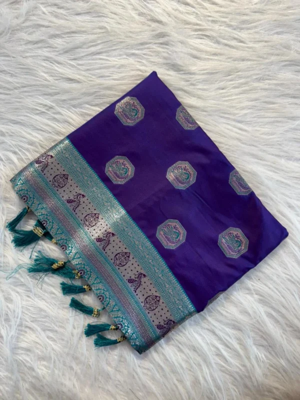 Kanchipuram Soft Silk Banarasi Saree