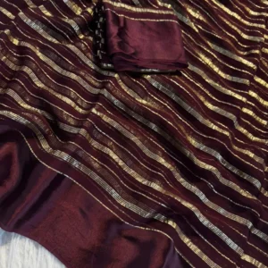 wine dailywear saree