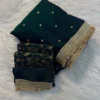 Green Partywear Saree
