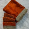 Orange Partywear Saree