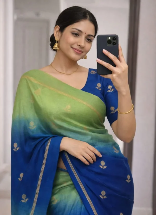 khadi silk running dailywear soft saree