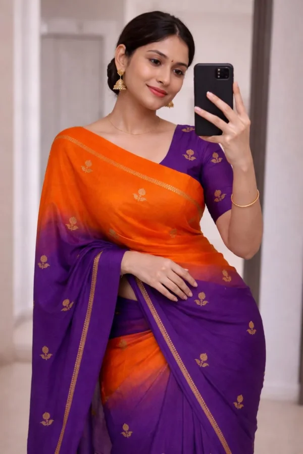 khadi silk running dailywear soft saree