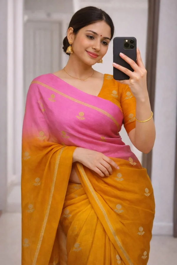 khadi silk running dailywear soft saree